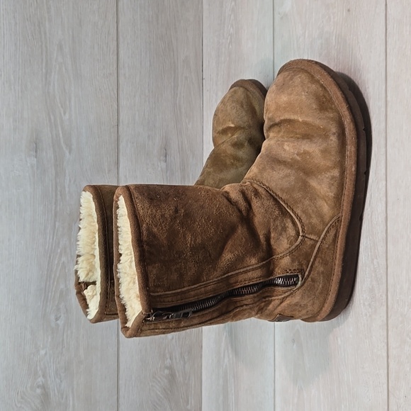 Ugg Australia Women Msyfair 5116 Suede Sheepskin Boots shoes sz 7 - Picture 2 of 13